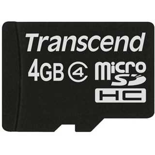 CARD 4GB Transcend microSDHC Class 4
