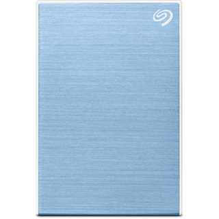 SEAGATE One Touch 1TB External HDD with Password Protection Light Blue