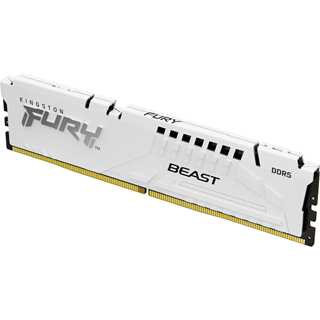 KINGSTON 16GB 6000MT/s DDR5 CL30 DIMM FURY Beast White EXPO