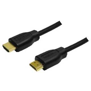 LogiLink HDMI (ST-ST) 2m Anschlusskabel 4K 30Hz Schwarz