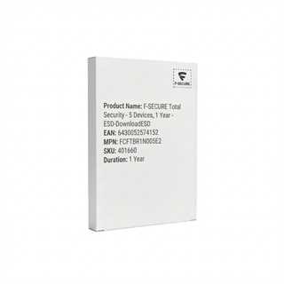 F-SECURE Total Security - 5 Devices, 1 Year - ESD-DownloadESD