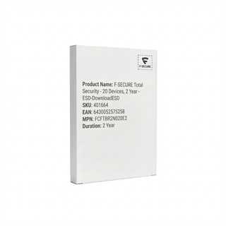 F-SECURE Total Security - 20 Devices, 2 Year - ESD-DownloadESD