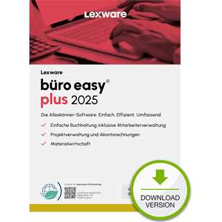 Lexware Büro Easy Plus 2025 - 1 Device, ABO - ESD -DownloadESD